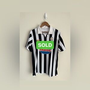 Vintage Juventus FC Jersey, Del Piero, Tamoil, Nike, 2006-2007 Home, Size M